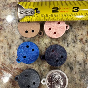 Scent Work hide vessels scent work hides Nosework training tins simple screw top plastic hide containers with magnets image 2