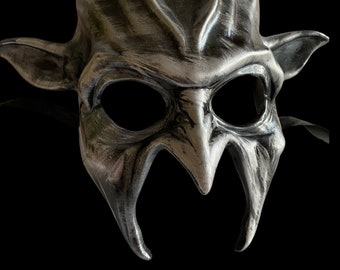 Fantasy Masquerade Mask, Fantasy Creature Mask,Devil Mask, Masquerade Mask, Masks for him, Horror Mask, Halloween Mask