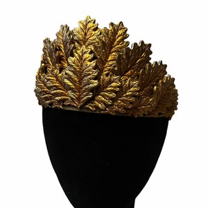 Pagan Leaf Crown, Forest Crown, Druid Headpeice, Pagan Crown, Elf Cosplay Headpiece, Fantasy Witch Crown, Larp Crown, Pagan Wedding