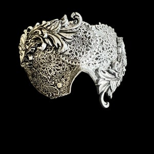 Gothic Blind Baroque Mask, Filigree Mask, Witch, Cosplay, Larp, Horror, Demon, Vampire Masquerade