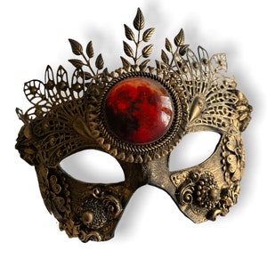 Maskerade Masker, Gotisch Masker, Maan Masker, Maskers voor mannen, Maskers voor vrouwen, Fantasie Maskerade Masker, Filigraan Masker