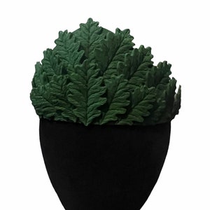 Pagan Leaf Crown, Forest Crown, Druid Headpeice, Pagan Crown, Elf Cosplay Headpiece, Fantasy Witch Crown, Larp Crown, Pagan Wedding