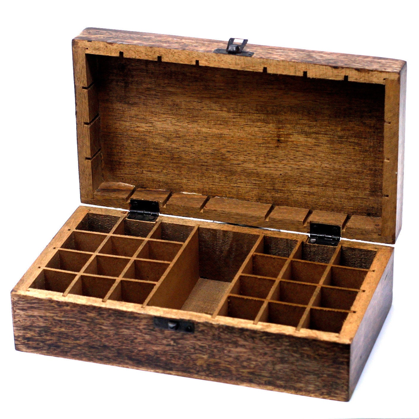 Essential Oil Wooden Box Carry Organizer Wood Storage Case with Handle  Saver Large Aromatherapy Oil Storage Box - China Oil Box and Storage Box  price