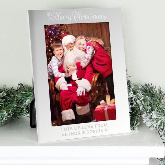 Christmas Photo Album 4x6 or 5x7 Picture Personalized D#811 Holiday Gift  Family