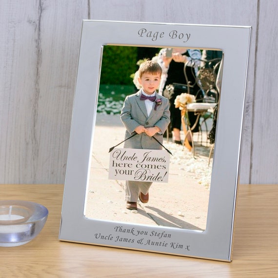 Page boy sale photo frame
