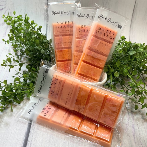 Sweet Orange & Vanilla -  Snap Bar Wax Melts