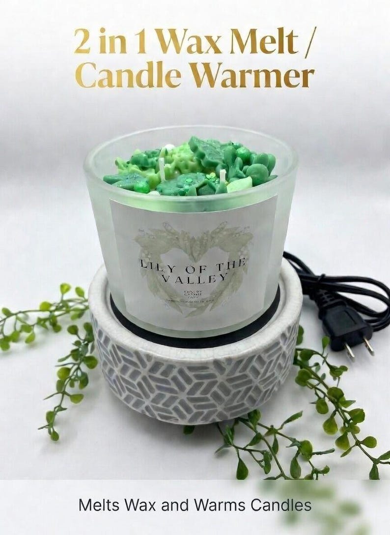 Black Barn 2 in 1 (New Design) Wax Melt/Candle Warmer image 2