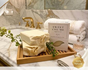 Sweet Cre'me Fragrance-Free - Handmade Artisan Soap