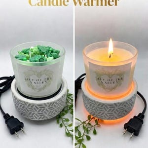 Black Barn 2 in 1 (New Design) Wax Melt/Candle Warmer image 1