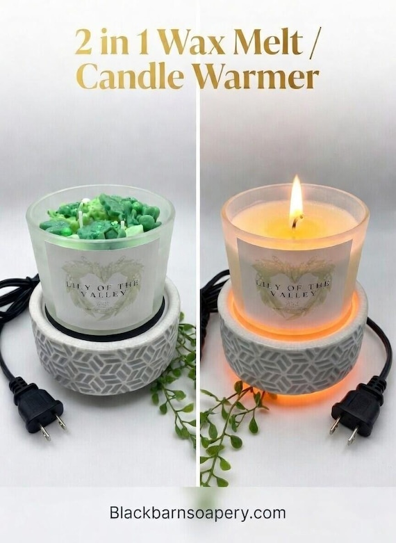 Black Barn 2 in 1 (New Design) Wax Melt/Candle Warmer