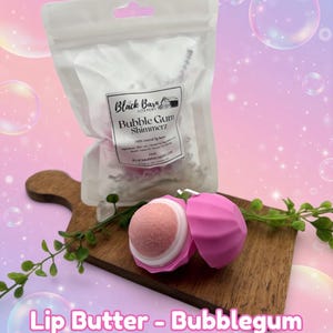 Bubble Gum Shimmerz - Beeswax Lip Butter