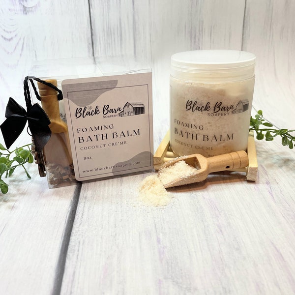 Foaming Bath Balm - Coconut Cream