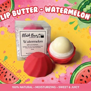 Watermelon - Beeswax Lip Butter