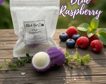 Blue Raspberry - Beeswax Lip Butter