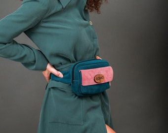 COSMO HANDMADE - Designer Leather Fanny Pack: The Perfect Accessory for Fashion-Forward Women