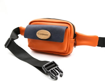 COSMO HANDMADE - Leather Fanny Pack - Stylish Belt Bag for Travel, Hip Bag, Genuine Leather