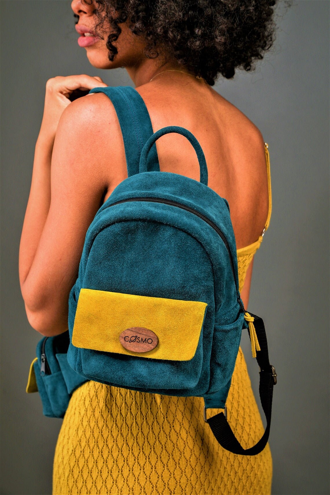 Backpack for woman Rucksack & fanny pack Leather waist bag Etsy