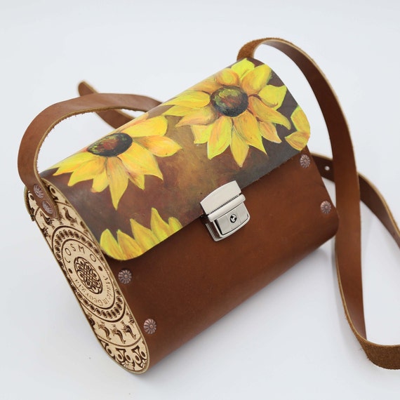 Sunflower leather handbags hotsell