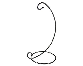 Black Metal Terrarium Stand - Air Plant Hanger (9 Inch)