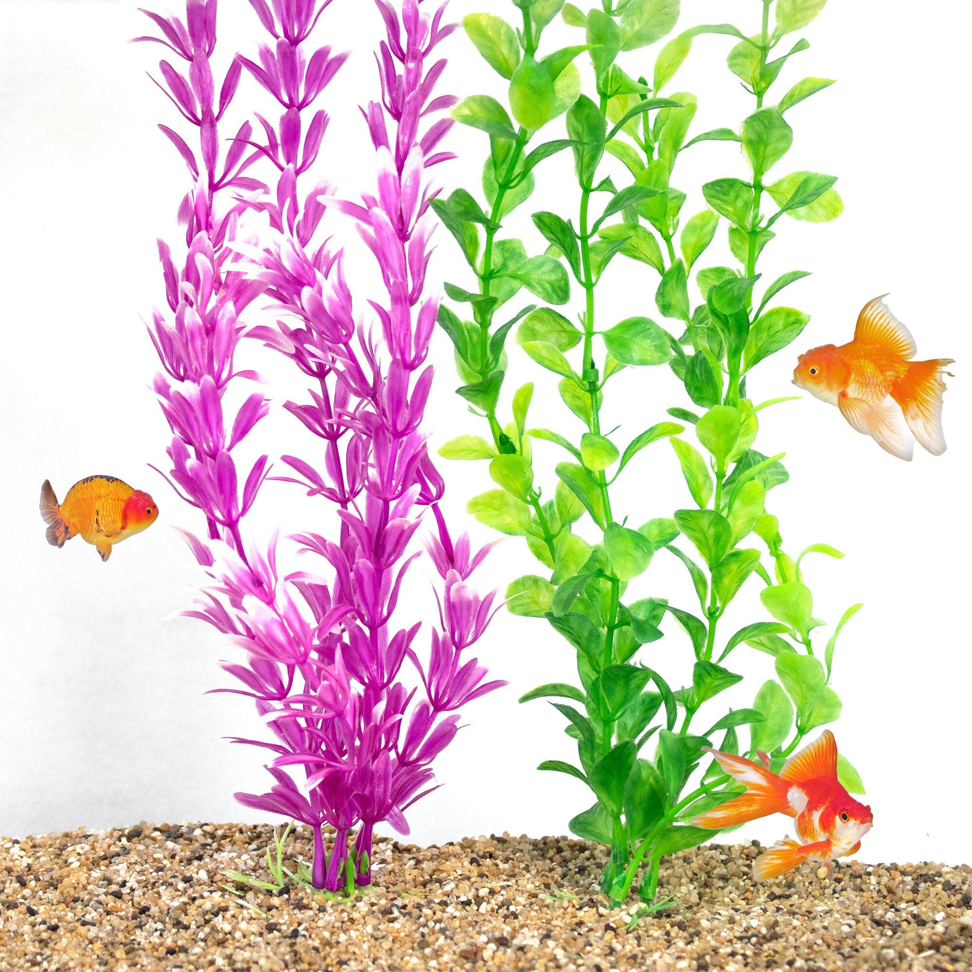 Realistic Plastic Aquarium Plants