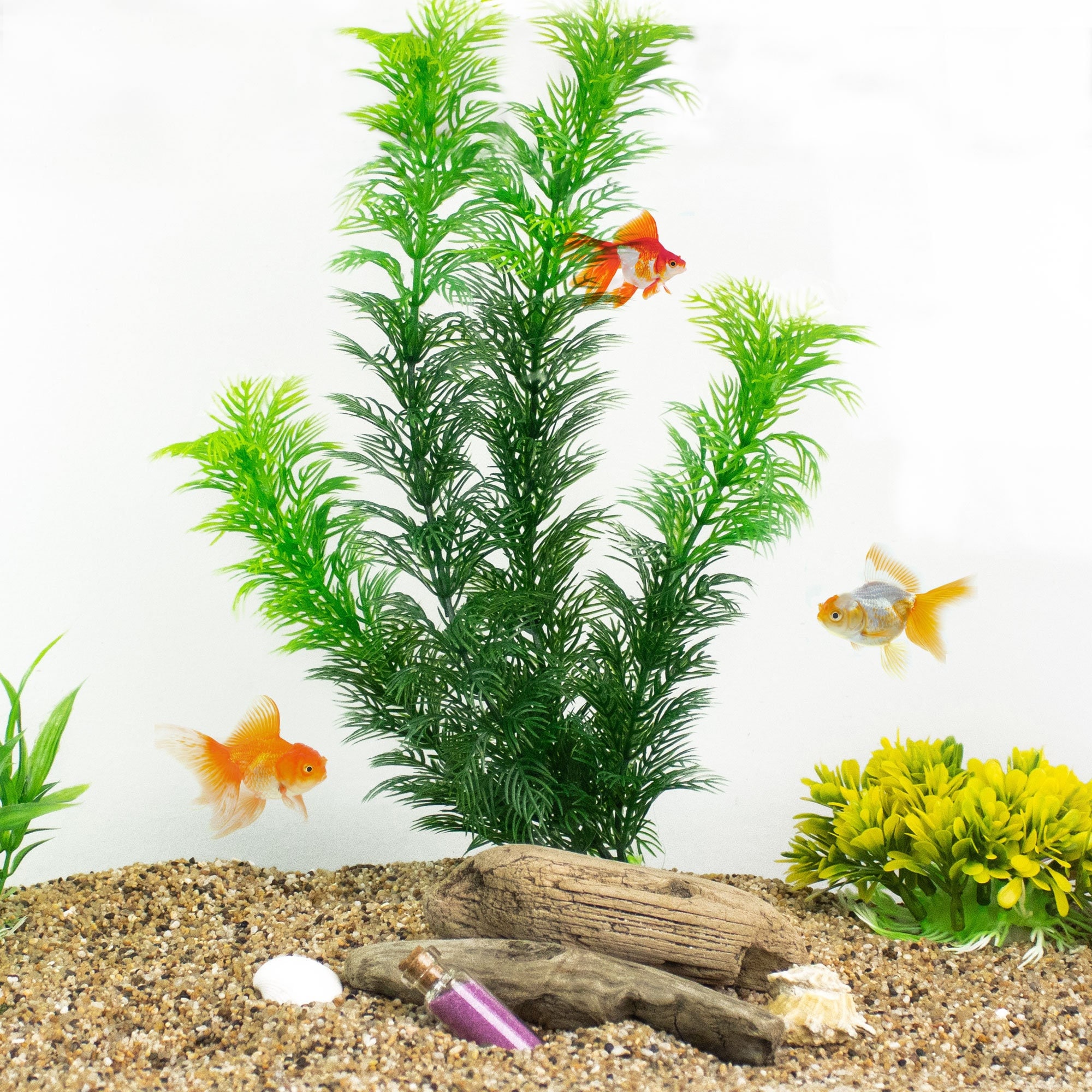 Realistic Plastic Aquarium Plants