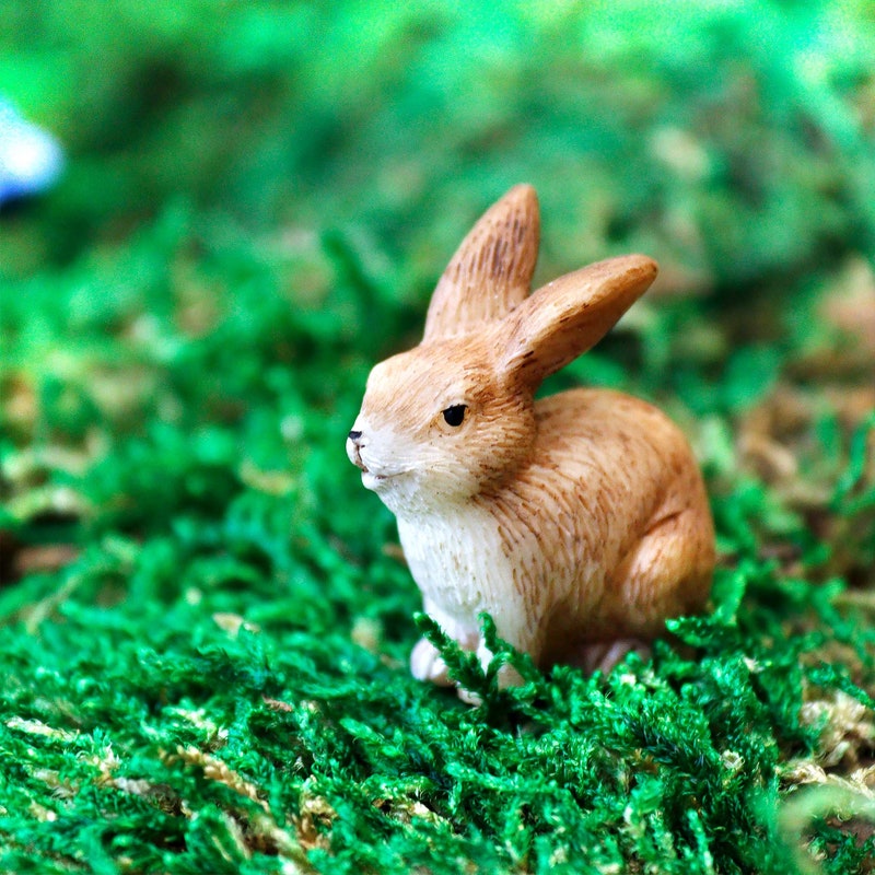 Fairy With Rabbits Figurines - Etsy