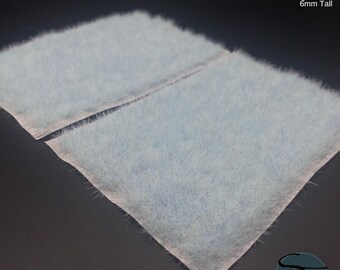 6mm Ice Blue Self-Adhesive Grass Tufts