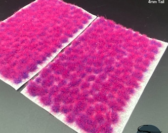 4mm Fusion Pink Self-Adhesive Grass Tufts