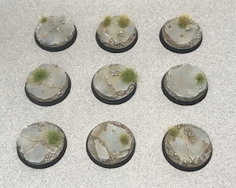 Scenic Resin Bases - Urban Rubble 32mm 10x