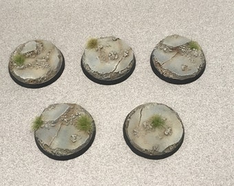 Scenic Resin Bases - Urban Rubble 40mm 5x
