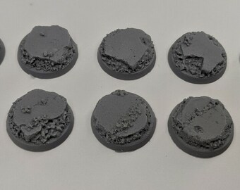 Scenic Resin Bases - Urban Rubble 25mm 10x