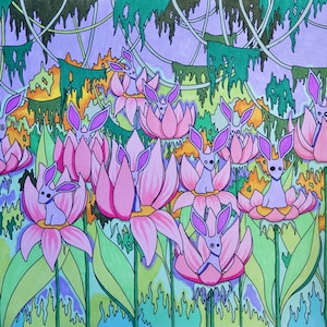 Stampe artistiche di illustrazione