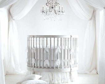 wallpapers Round Crib Mattress Sheet https www etsy com market round crib bedding