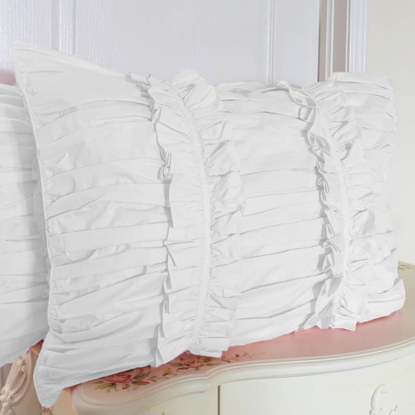 Ruffle Pillow Etsy