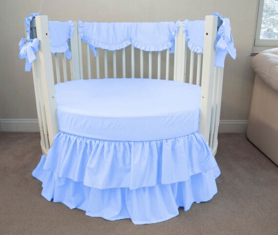 Round crib skirt cheap
