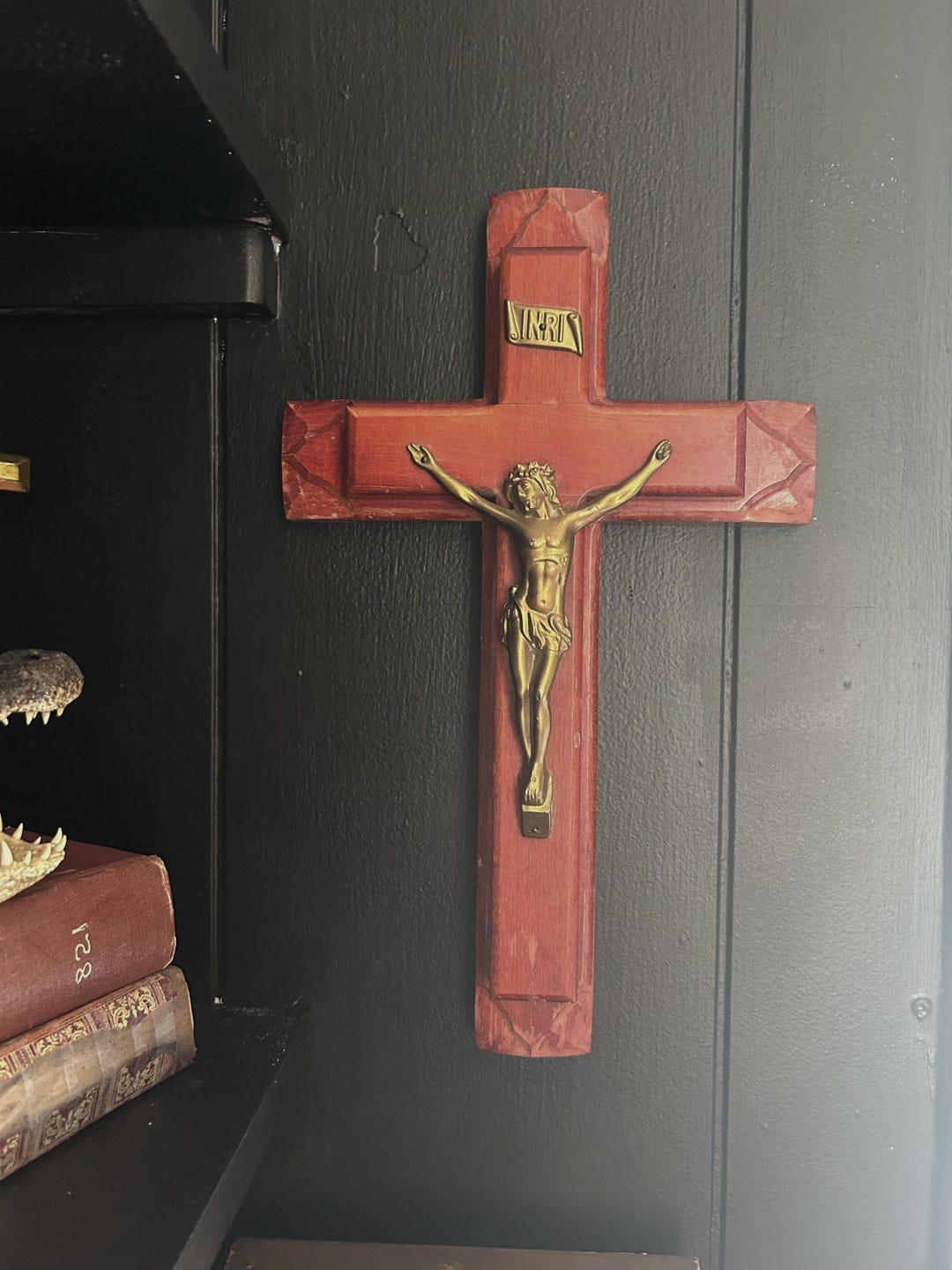 Vintage Last Rites Crucifix - Etsy