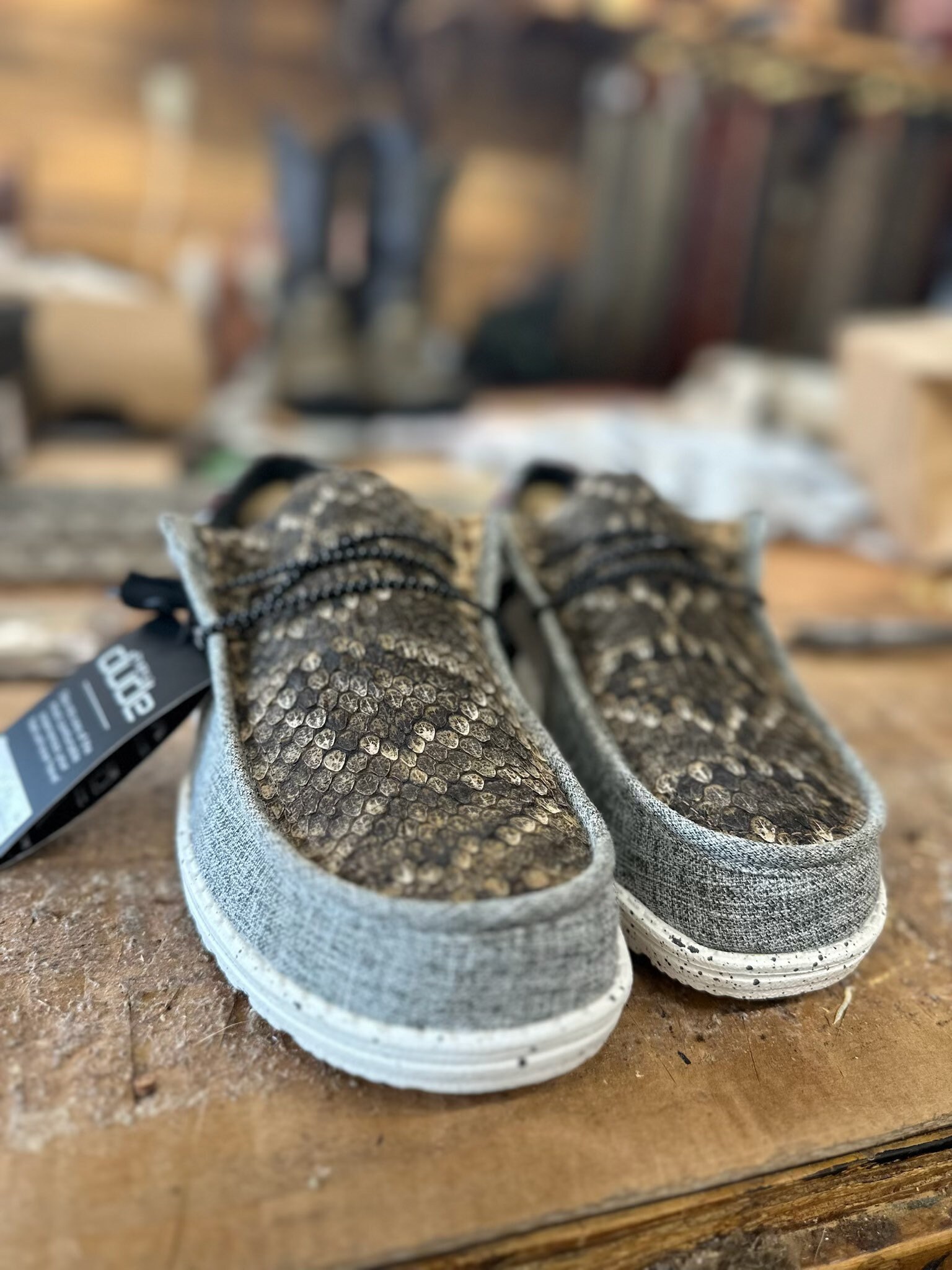 Rattlesnake Hey Dudes Etsy