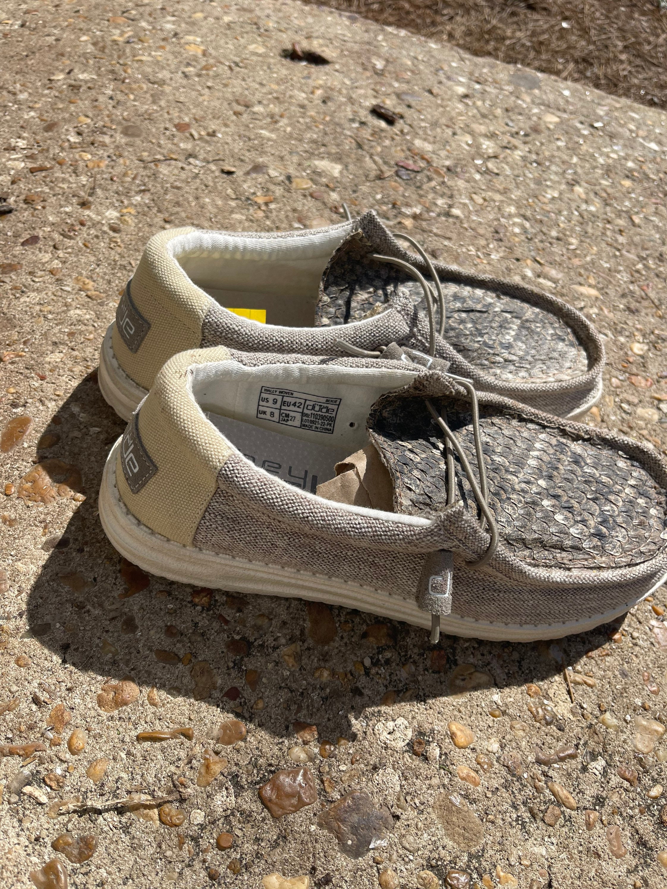 Rattlesnake Hey Dudes Etsy