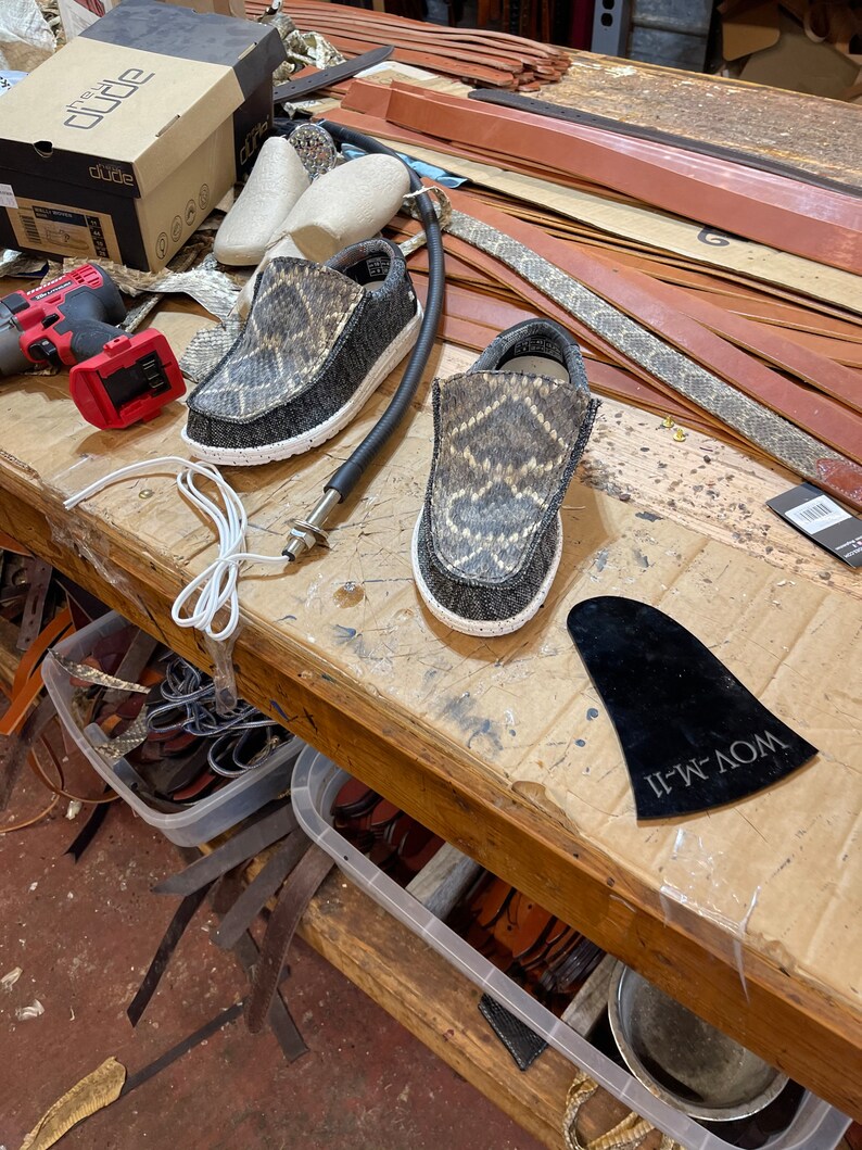 Rattlesnake Hey Dudes Etsy