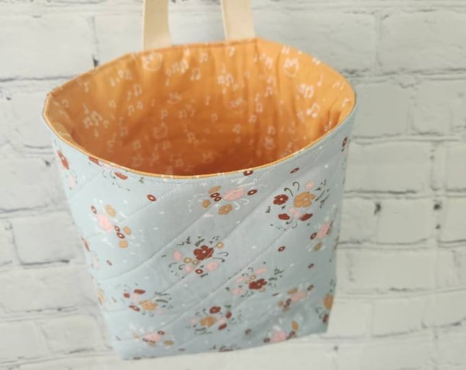 Fabric buckets, bins, for home decor, organization, gift baskets, storage, by the each