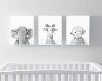 nursery animal print etsy