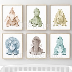 Nursery Dinosaur Print, Dinosaur Nursery Print, Baby Dinosaur Prints, Dinosaur Wall Art, Dinosaur Prints for Nursery, Dinosaur Nursery, Boy