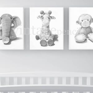 Animal Nursery Art, Nursery Wall Art, Safari Nursery Art, Baby Animal Art, Zoo Animal Art, Boy Nursery Art, Girl Nursery Art,Neutral Nursery