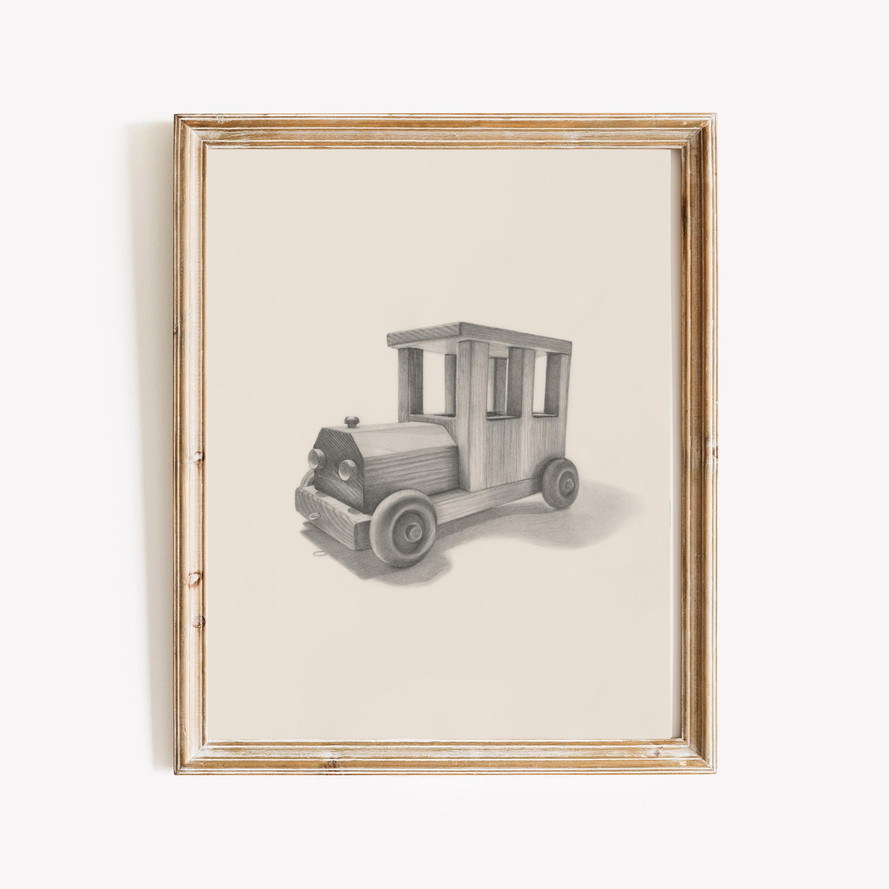 Vintage Nursery Automobile Print Vintage Car Art Boys Room Decor Boy Wall Art Travel Theme Nursery Print Baby Boy Nursery Wall Art Digital