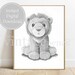 Black and White Nursery Animals Baby Animal Prints Neutral - Etsy