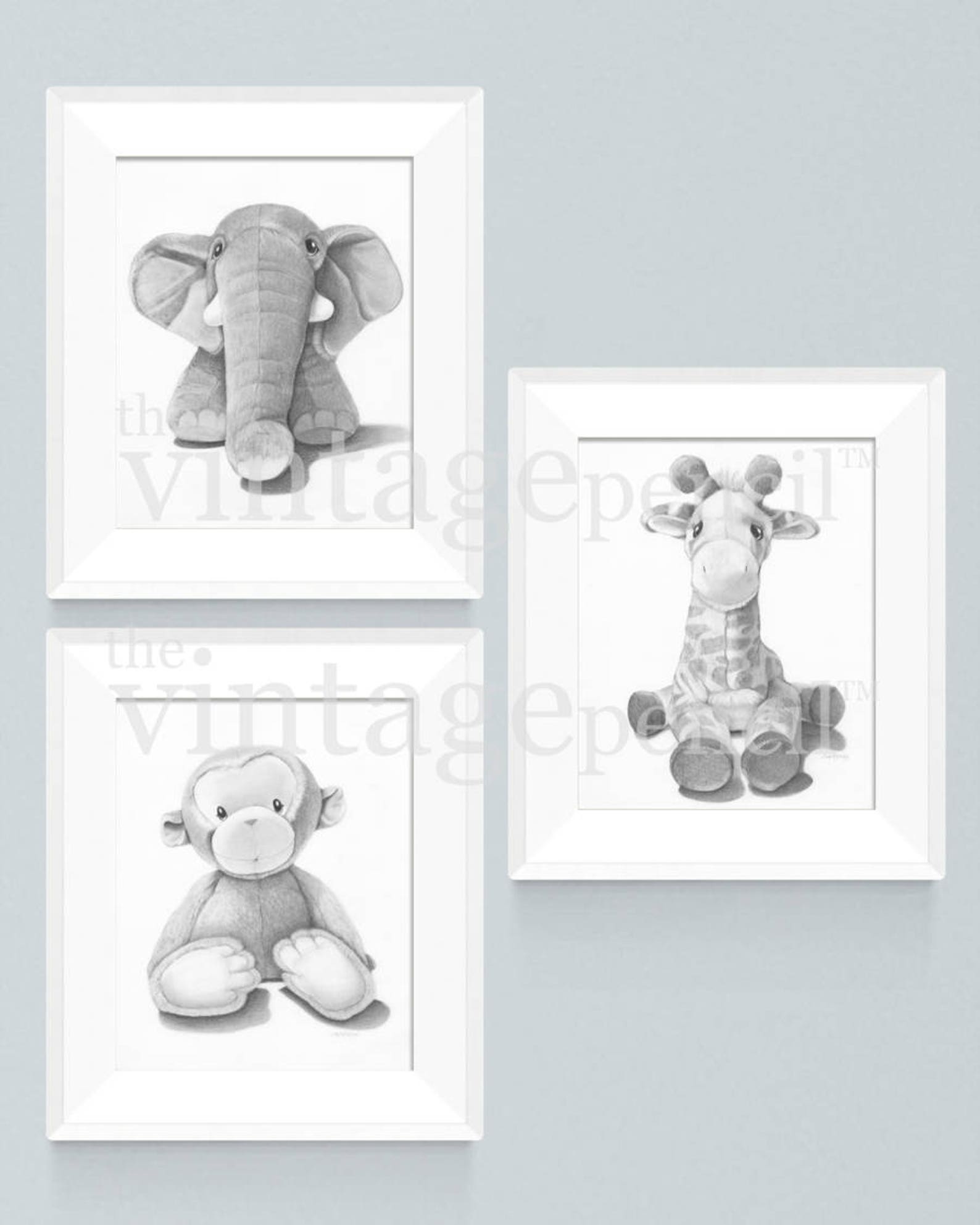 Nursery Print Safari Nursery Safari Animal Print Animal Etsy