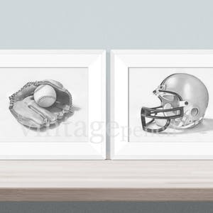 Sports Print, Sports Decor, Sports Wall Art, Teen Boy Wall Art, Boys Room Decor, Sports Nursery, Digital Sports Print, Football, Sports Gift image 4