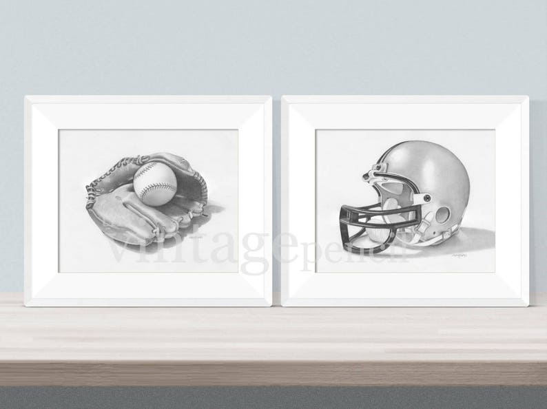 Sports Print, Sports Decor, Sports Wall Art, Teen Boy Wall Art, Boys Room Decor, Sports Nursery, Digital Sports Print, Football, Sports Gift image 4