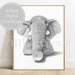 Printable Watercolor Animals Black And White Nursery