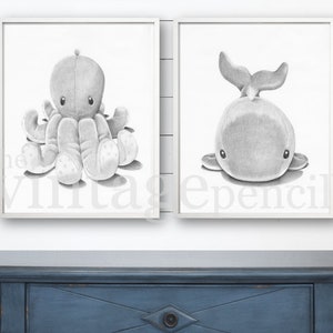 Nautical Nursery, Ocean Nursery, Beach Nursery, Sea Nursery, Ocean Nursery Prints, Nautical Nursery Art, Nautical Nursery Boy